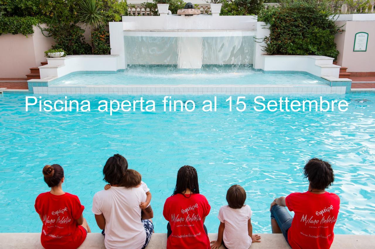 Hotel Milano Helvetia Riccione Esterno foto